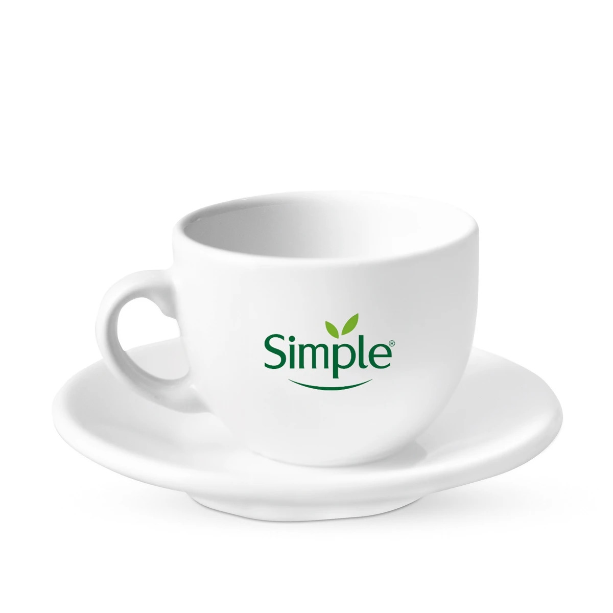 Impress guests with custom-designed cup and saucer sets