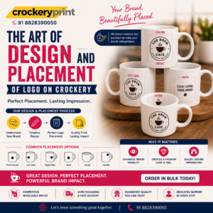The Art of Logo Placement on Plates, Cups, and Bowls