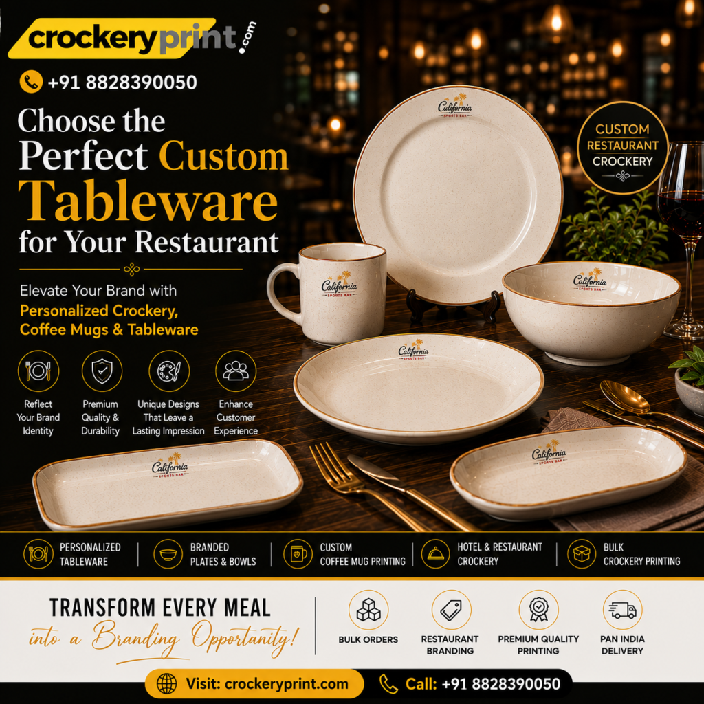 How to Choose the Perfect Custom Tableware for Your Restaurant